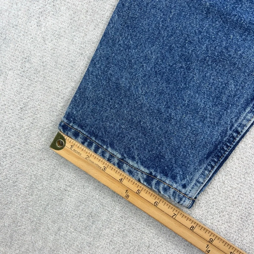 Vintage Tommy Hilfiger Jeans Women 4 Relaxed Fit Straight Baggy 90s Deadstock